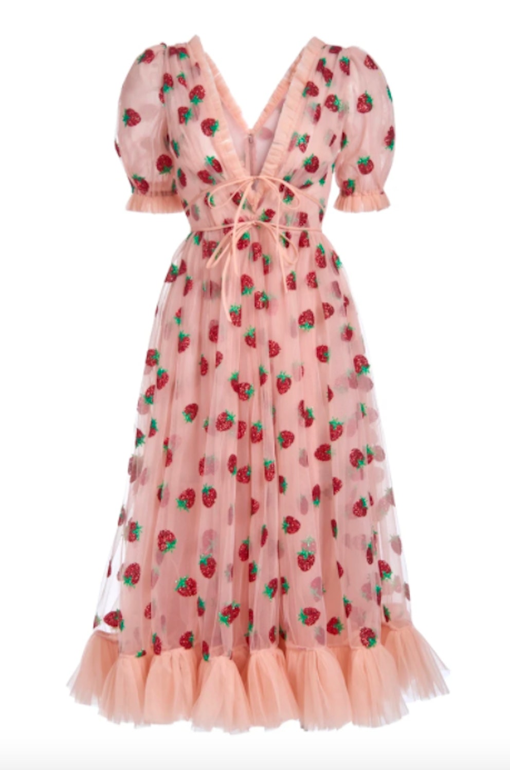 Tess Holliday Strawberry Dress Lirika Matoshi Dress Goes Viral